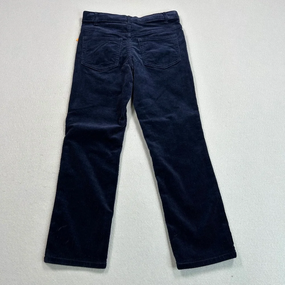 Gymboree Boys Corduroy Pants Navy‎ Blue Size 8 Tidal Stretch Cotton 3043082 NWT